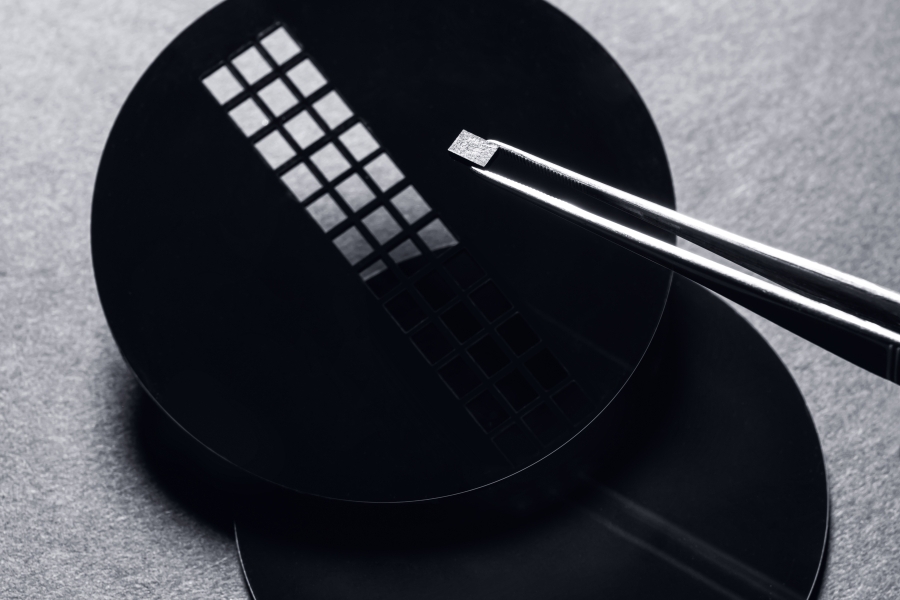 Vyřezaný segment z disku CBN