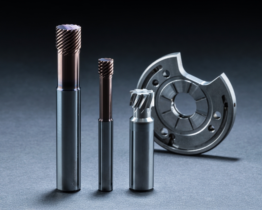 Optimalizované frézy od společnosti Rotana používá PBS Turbo k obrábění pozvolných kuželových ploch určených pro přívod maziva v axiálních ložiskách turbodmychadel.