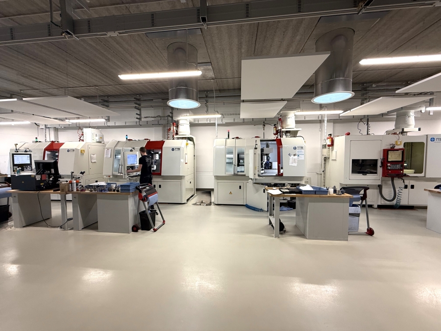 Soubor brusek TTB v nových prostorech